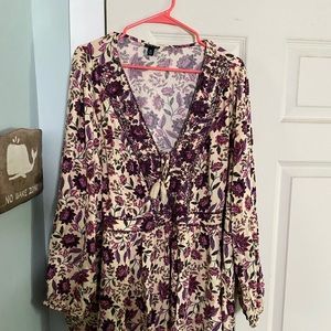 Bnwot boho torrid 5x top